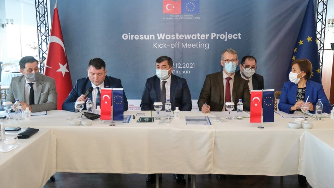 Giresun'a Avrupa Birliği desteği ile atıksu arıtma tesisi yapılacak