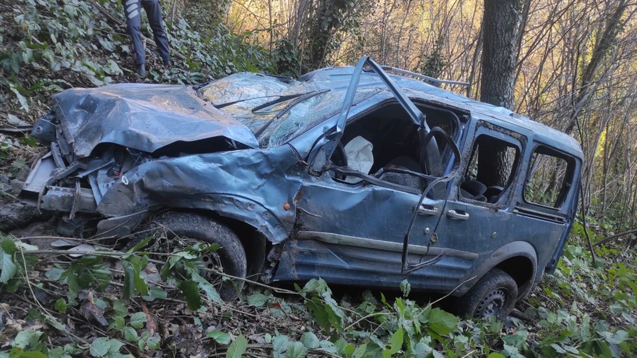 Giresun'da trafik kazası: 1 ölü