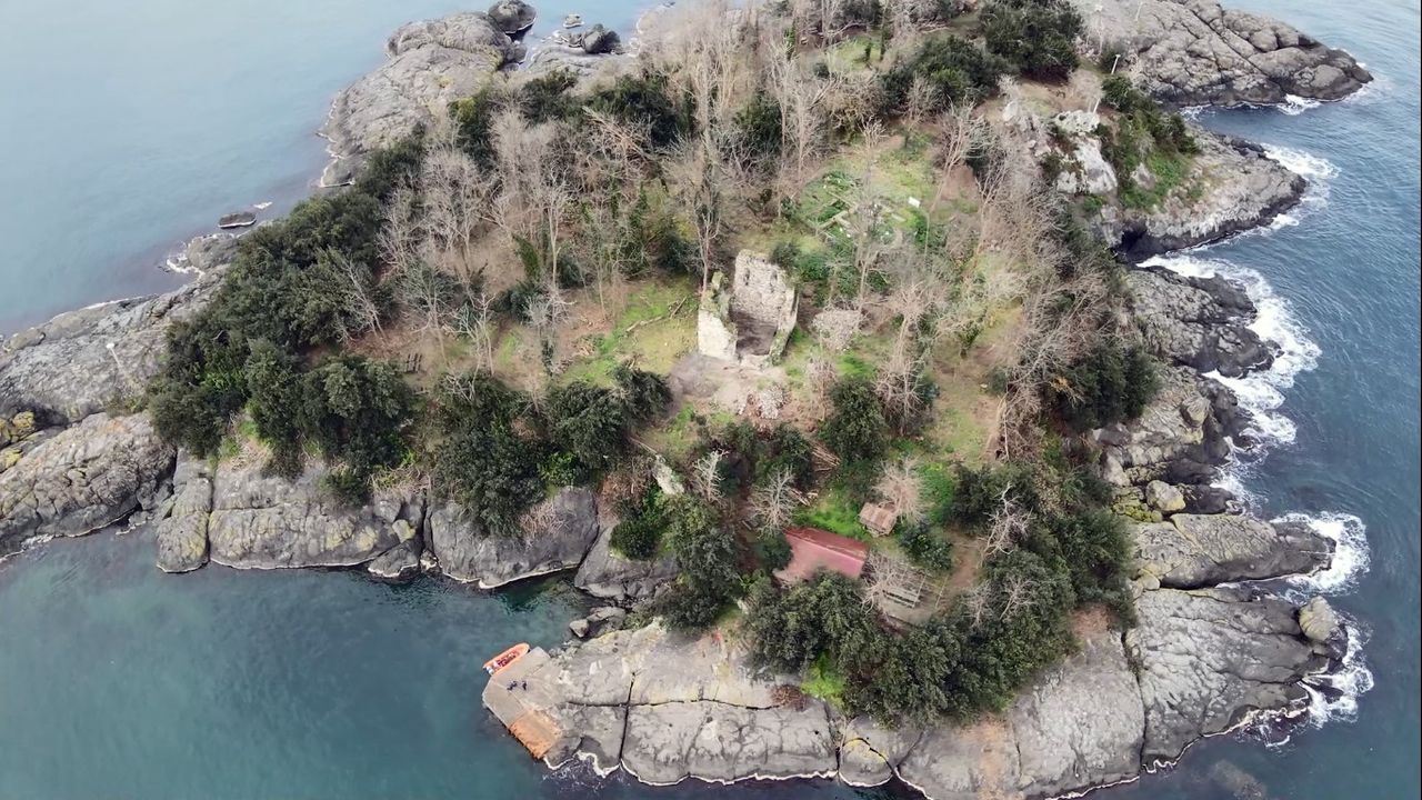 Giresun Adası’nda arkeolojik kazılar yeniden başlayacak