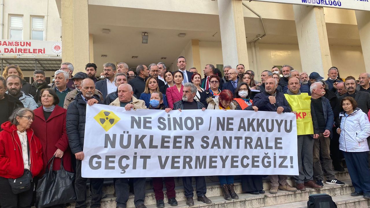 ''Sinop'a Nükleer Santral kurulmasın'' duruşması