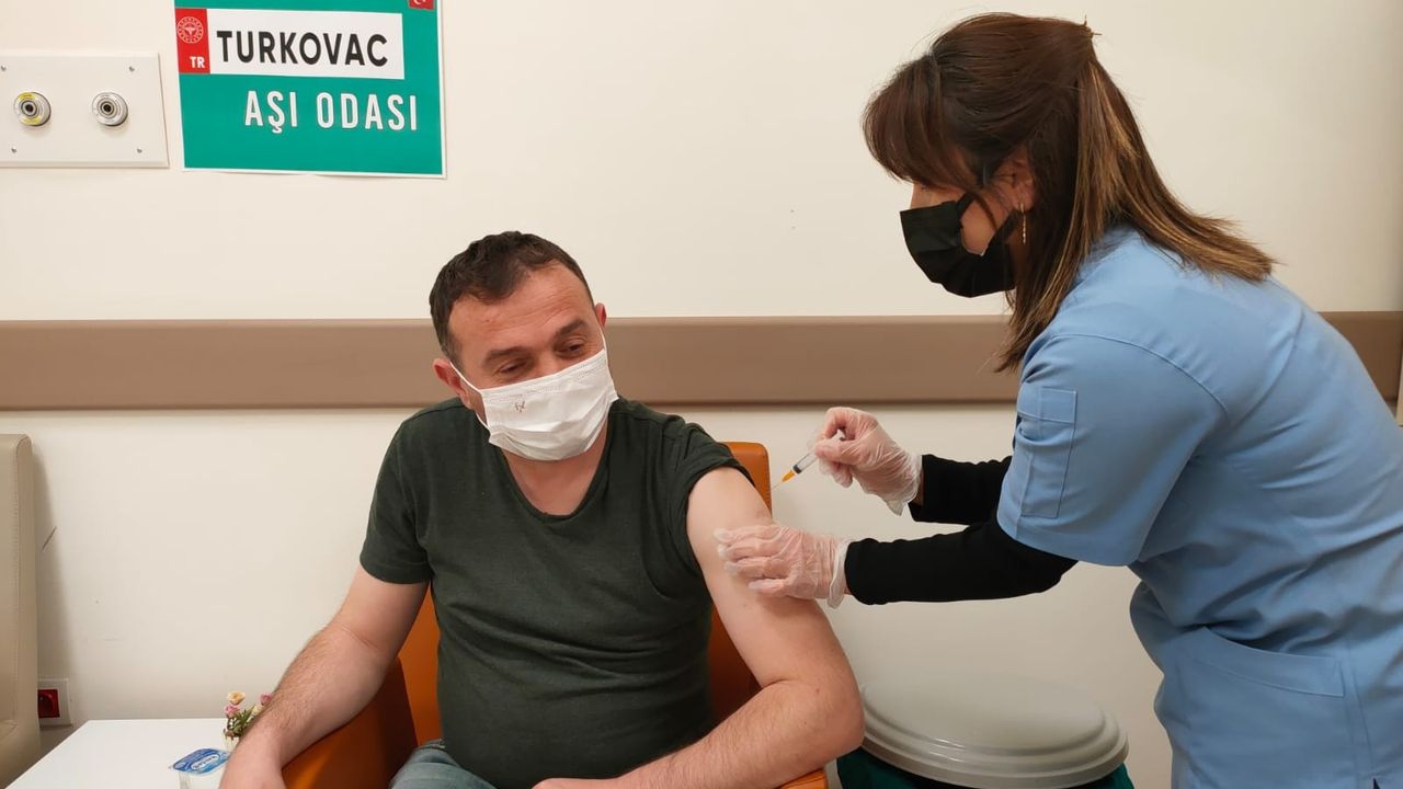Giresun’da 2 bin 500 doz TURKOVAC aşısı uygulandı
