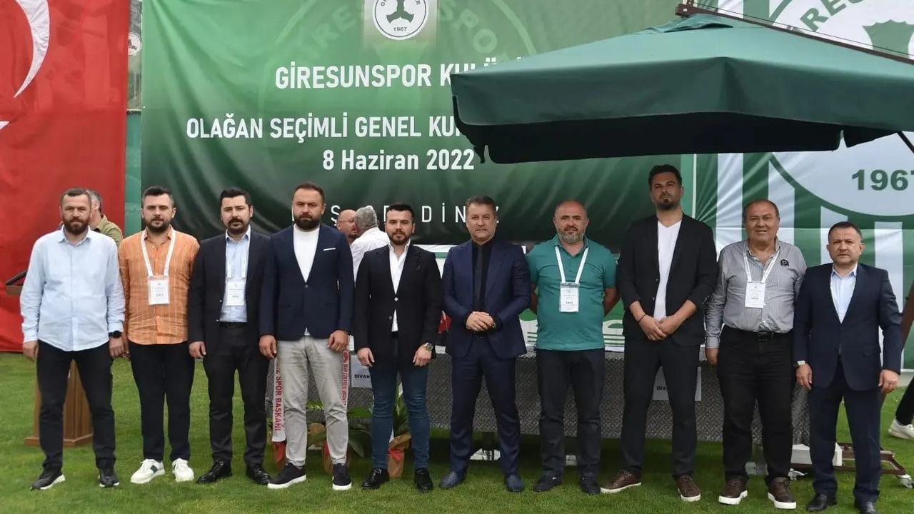 Giresunspor Kulübü Yönetim Kurulu görev dağılımı yaptı
