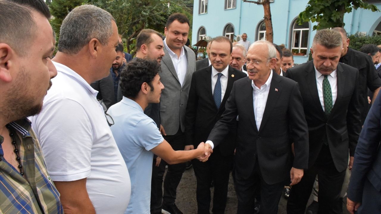 Kemal Kılıçdaroğlu Giresun'da