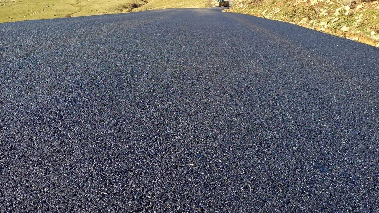 Kulakkaya-Bektaş yayla yolu asfaltlanıyor
