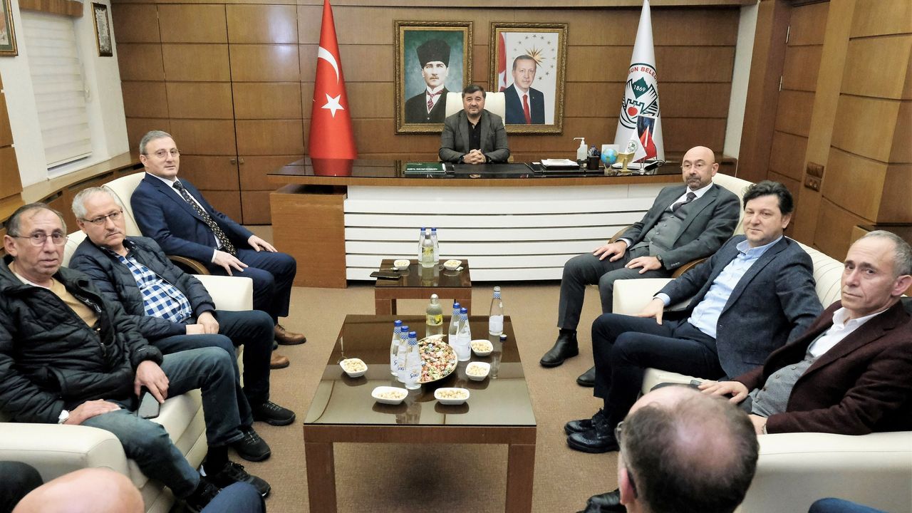 TSO Başkanı Çakirmelikoğlu ve ekibinden Şenlikoğlu’na ziyaret
