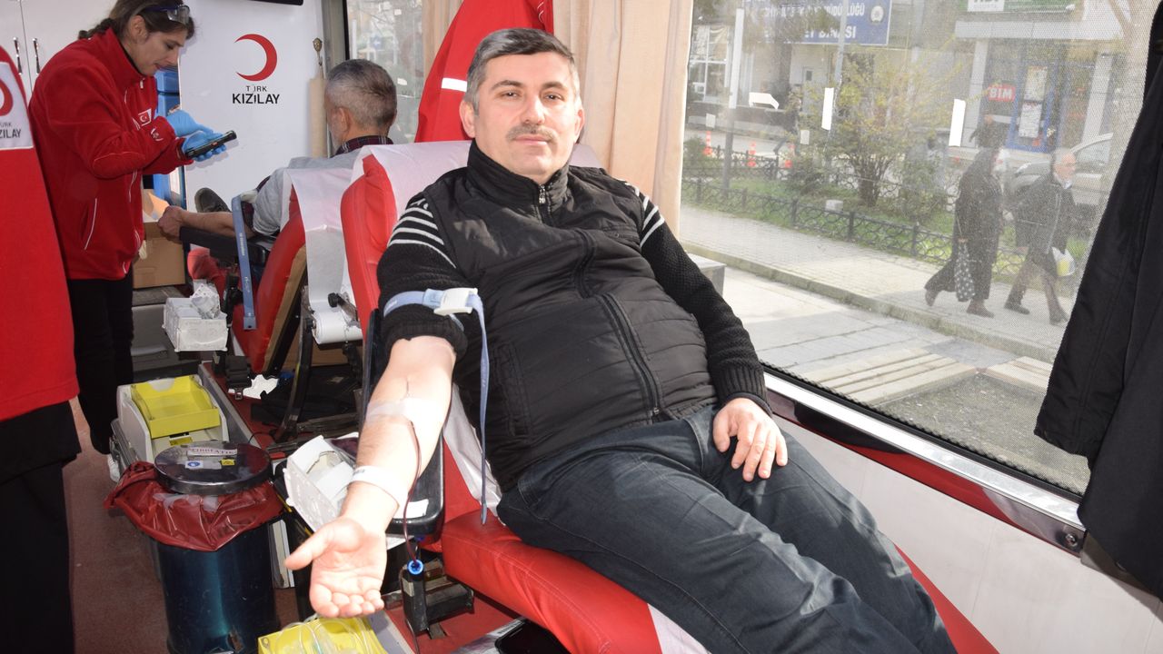 Espiye İlçe Müftülüğünce kan bağış kampanyası düzenlendi