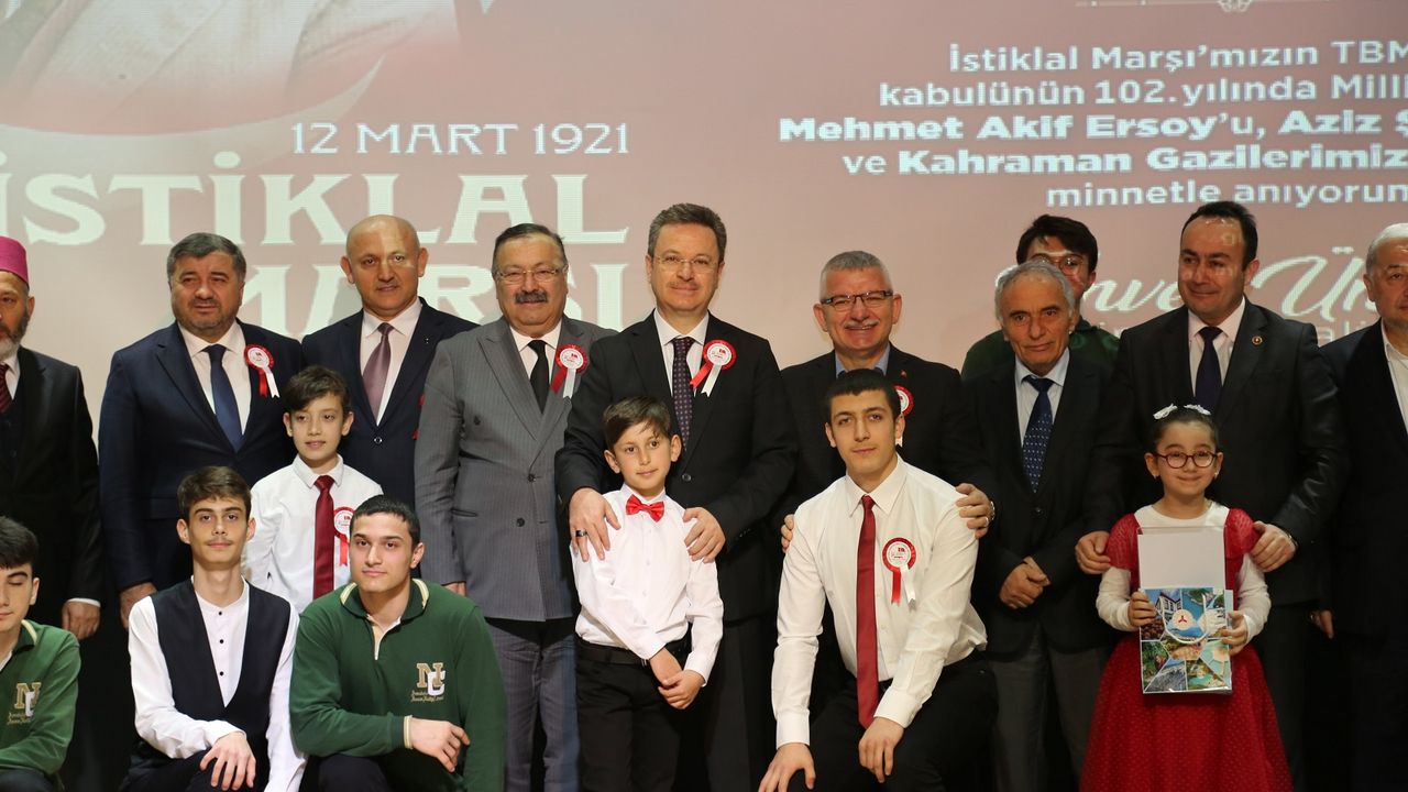İstiklal Marşı'nın Kabulü ve Mehmet Akif Ersoy'u Anma Günü Programı