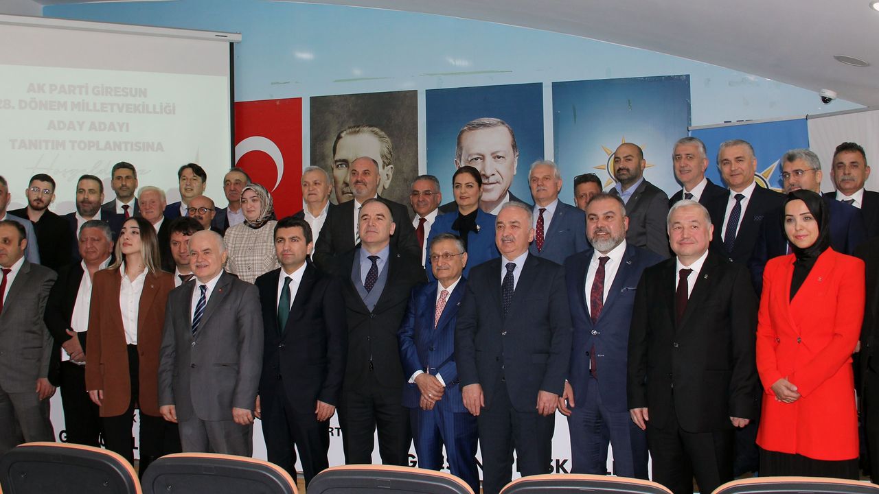 Giresun AK Parti’ye Milletvekiliği için 52 aday adayı başvurdu