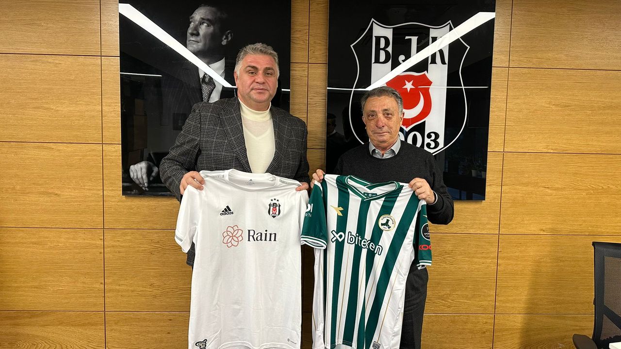 Nahid R. Yamak'tan Beşiktaş JK Başkanı Ahmet Nur Çebi'ye ziyaret
