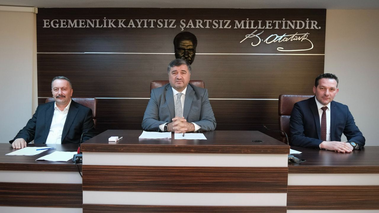 Giresun Belediye Meclisi Nisan ayı ilk toplantısını yapıldı