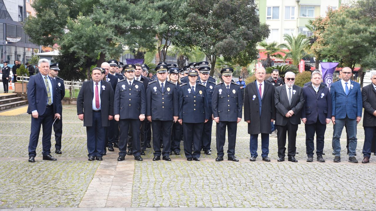 Karadeniz'deki 6 ilde Türk Polis Teşkilatının 178. kuruluş yıl dönümü kutlandı