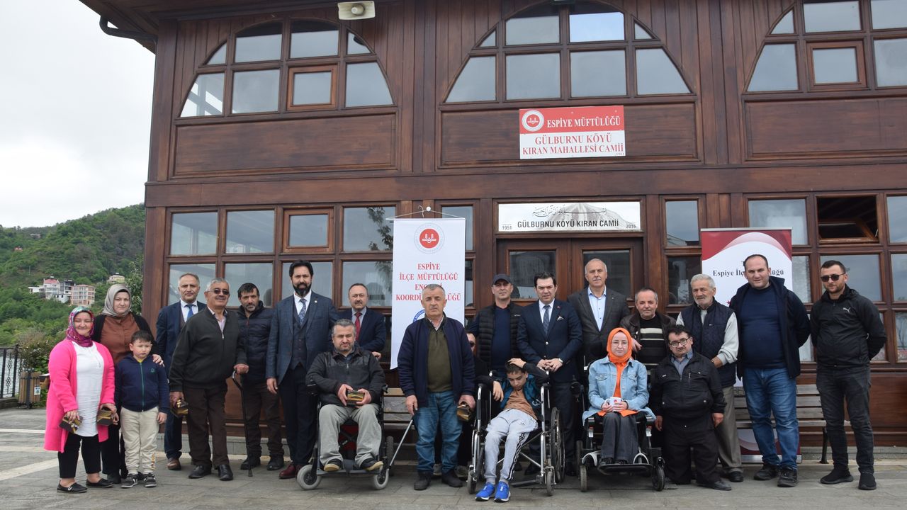 Espiye'de "Engelliler Haftası" dolayısıyla etkinlik düzenlendi