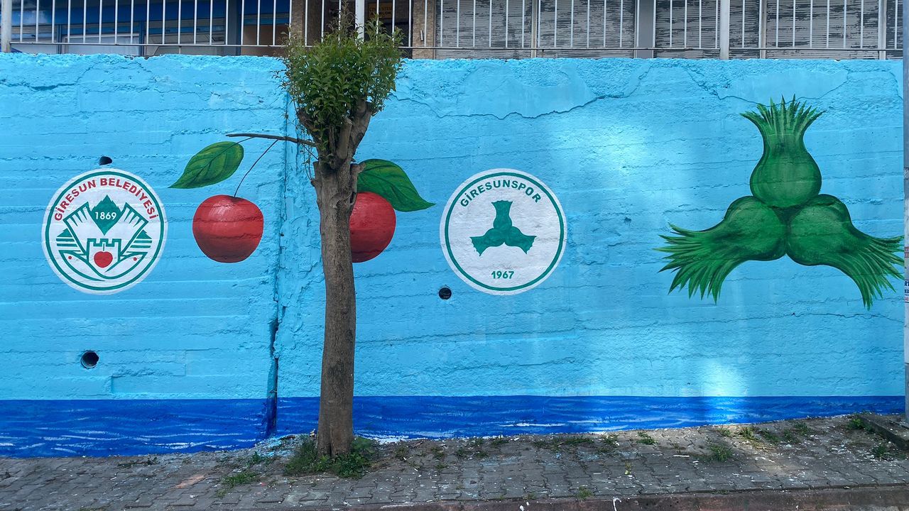 Giresun Belediyesi, şehrin duvarlarını estetik bir dokunuşla yeniden şekillendiriyor