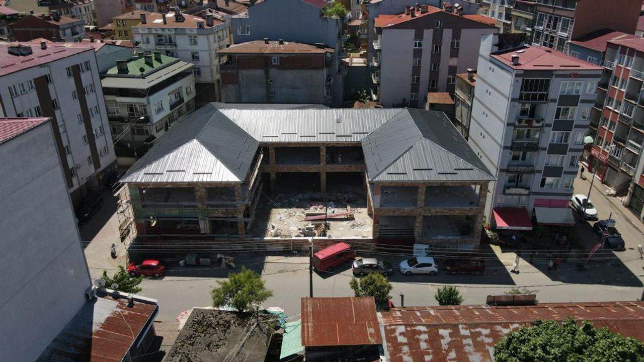 Giresun Belediyesi, Sokakbaşı mevkiindeki projelerine aralıksız devam ediyor