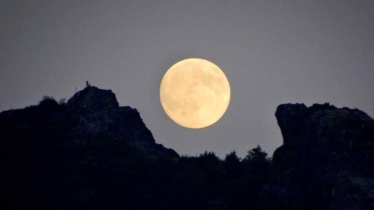 Süper Mavi Ay, Giresun’da kartpostallık görüntüler oluşturdu