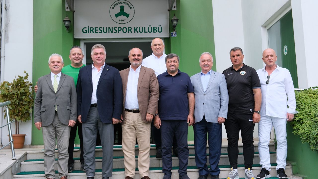 Giresunspor'a Destek Ziyareti