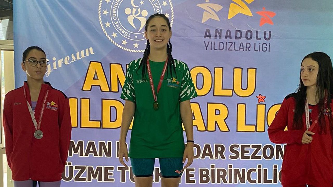 Beril Çamuroğlu Türkiye şampiyonu oldu