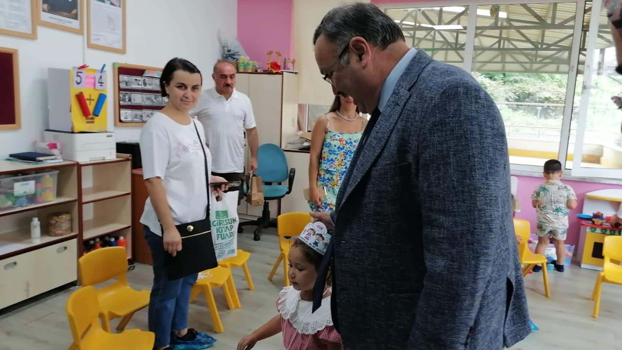 İl Milli Eğitim Müdürü Tosunoğlu Çıtlakkale Anaokulunu Ziyaret Etti