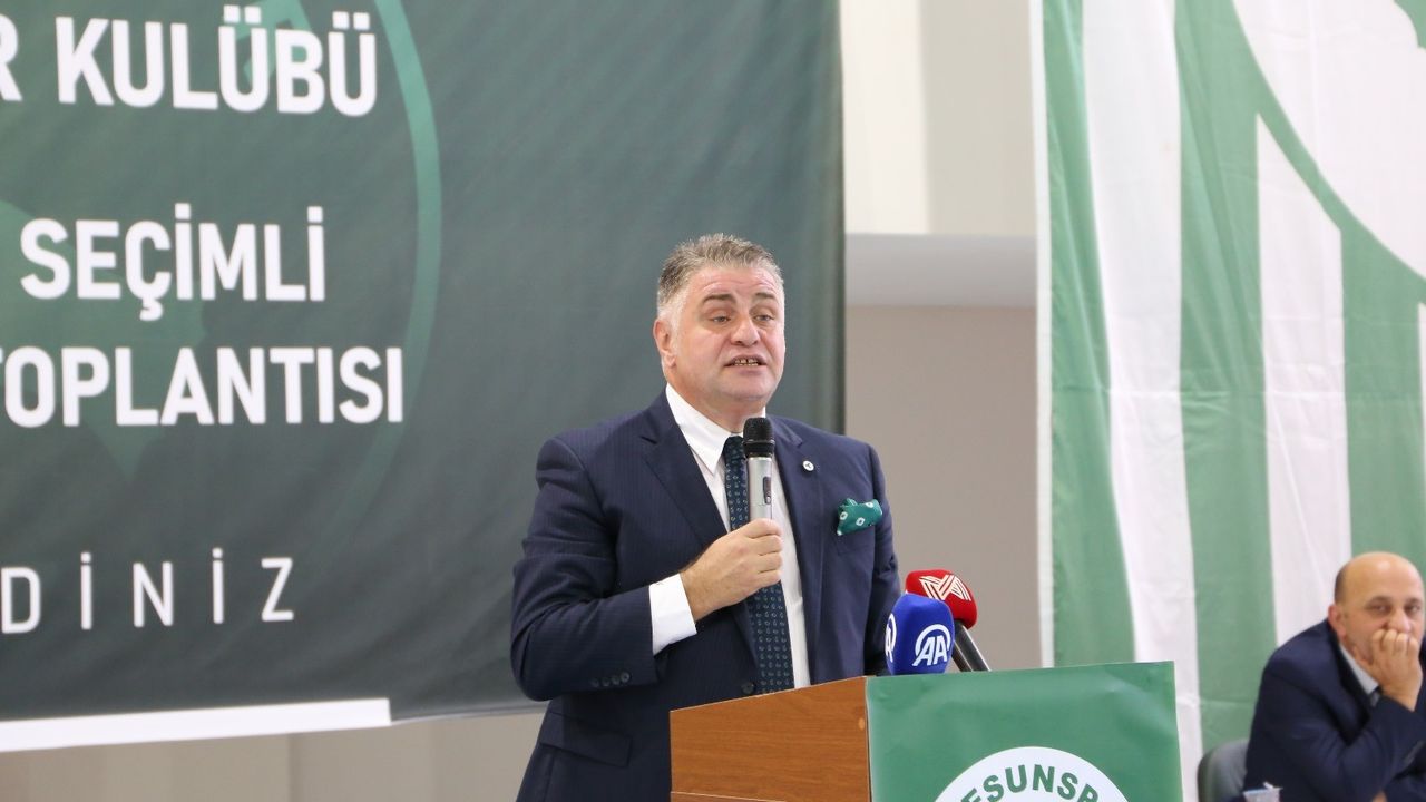 Giresunspor’da Nahid Yamak, yeniden başkanlığa seçildi