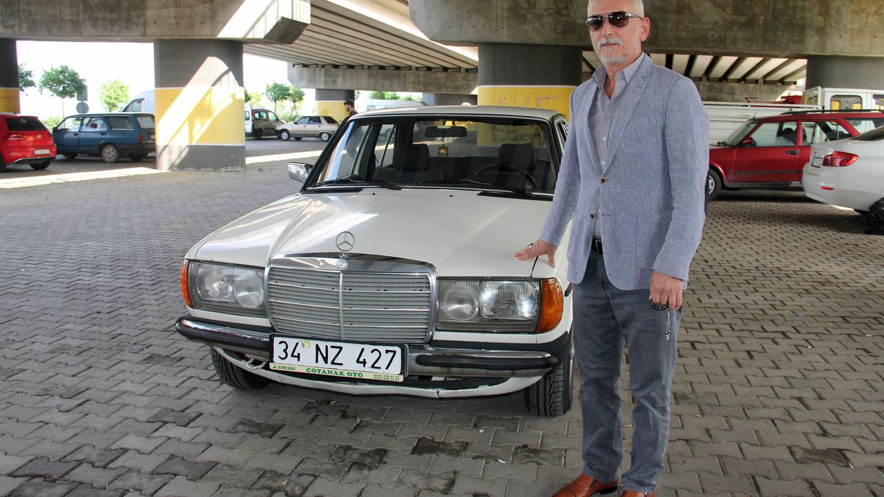 Kemal Sunal'ın Mercedes'i Giresun'da