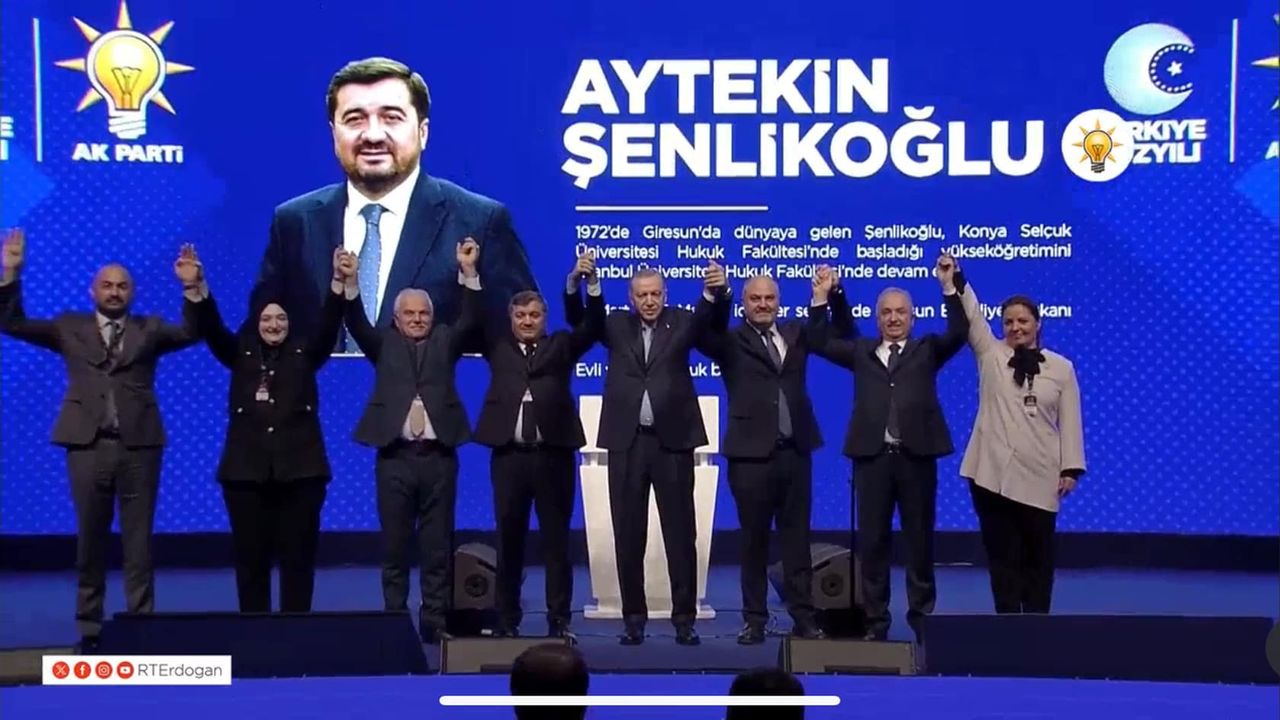 AK Parti’nin Giresun Belediye Başkan Adayı Aytekin Şenlikoğlu Oldu