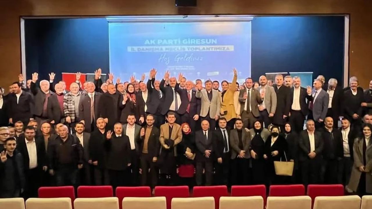AK Parti Giresun, Ocak Ayı İl Danışma Toplantısı Yaptı