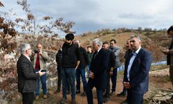 Ak Parti Milletvekili Kadir Aydın atık havuzu patlayan maden şirketinde incelemelerde bulundu