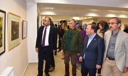 Giresun'da Uluslararası Baskı Resim Sergisi açıldı