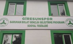 Giresunspor, altyapı tesislerine Saruhan Bolat'ın adını verdi