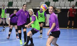 A Milli Kadın Hentbol Takımı, Sırbistan maçı hazırlıklarını Giresun'da sürdürüyor