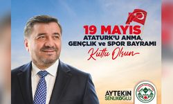 Şenlikoğlu, 19 Mayıs Atatürk’ü Anma, Gençlik ve Spor Bayramı’nı kutladı