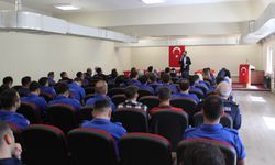 Espiye'de cezaevinde "Aile içi İletişim ve Kadına Şiddet" konulu konferans düzenledi