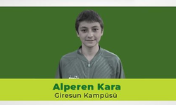 Giresun Doğa Koleji öğrencisi Alperen Kara, Türkiye Şampiyonu oldu