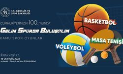 “Cumhuriyetimizin 100. Yıl Kutlamaları Kamu Spor Oyunları” başvuruları 18 Eylül'de