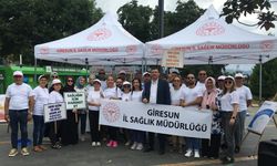 Giresun'da Halk Sağlığı Haftası etkinlikleriyle toplum bilinçlendiriliyor