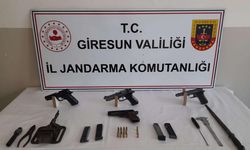 Giresun'da kaçak silah atölyesi operasyonunda bir kişi yakalandı