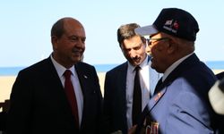 KKTC Cumhurbaşkanı Tatar Giresun'da Kıbrıs Gazileriyle yemekte bir araya geldi