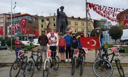 Bulancak'tan Dereli'ye 100. Yıl Bisiklet Turu