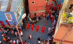 Tirebolu Renkli Sokak'ta Cumhuriyet kutlamaları gerçekleştirildi 