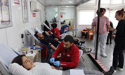 Alucra MYO Kızılay'a 106 ünite kan bağışladı