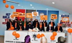 AK Parti'den Kadına Yönelik Şiddete Karşı Uluslararası Mücadele Günü basın açıklaması