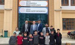 Din Öğretimi Genel Müdürlüğü Daire Başkanı Bünyamin Akyüz, Okulları Ziyaret Etti