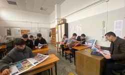 Bulancak'ta lise öğrencilerinden okul gazetesi