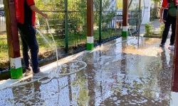 Giresun Belediyesi Hayvanat Bahçesi Temizliği ve Hayvanların Bakımı Yapıldı