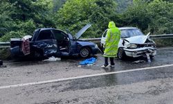 Karabük'te İki Otomobilin Çarpıştığı Kazada 3 Kişi Yaralandı