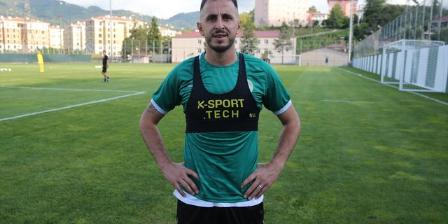 Giresunspor'un kaptanı Zeki Yavru, yeni sezondaki hedeflerini anlattı