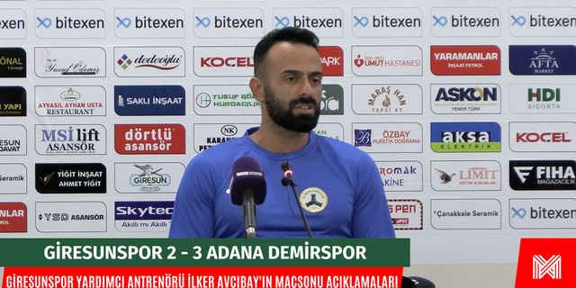 Adana Demirspor maçının ardından