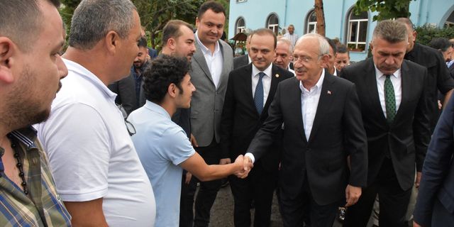 Kemal Kılıçdaroğlu Giresun'da