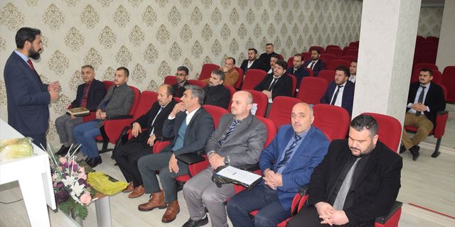 Espiye'de din görevlilerine yönelik "Talim ve Tashih-i Huruf" kursu düzenleniyor