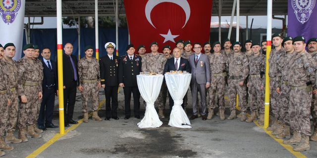 Vali Vekili Çavuş, Emniyet, Jandarma ve Sahil Güvenlik Personeliyle Bayramlaştı